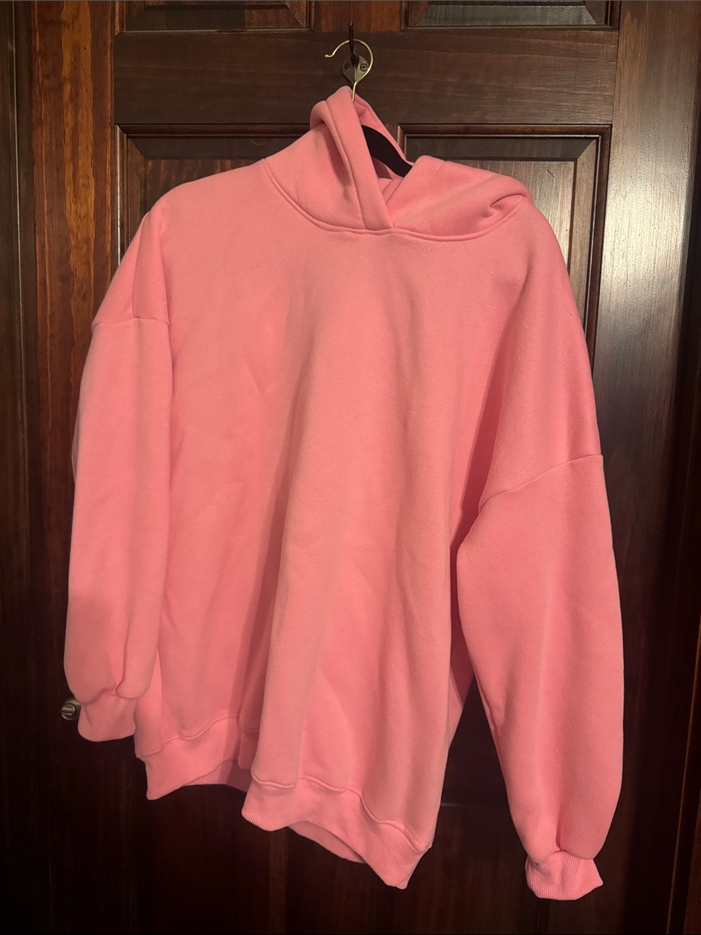 Cozy Oversized Pink Hoodie